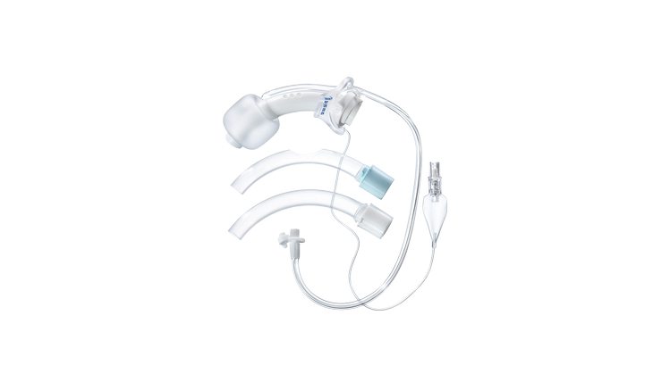 Tracoe Twist Extract Kanüle mit Cuff, Fensterung und subglottischer Absaugvorrichtung